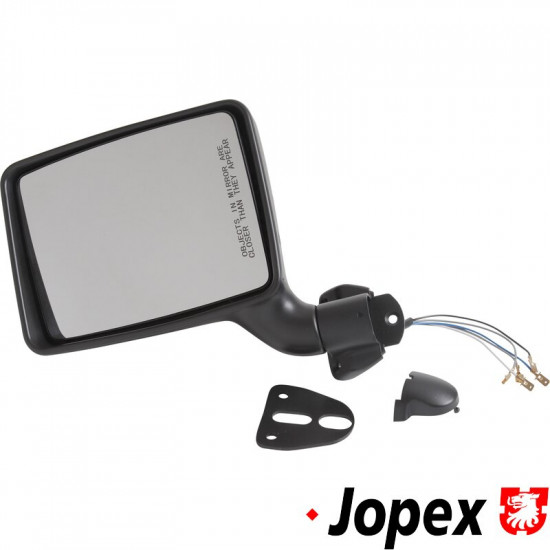 Door mirror, electric, convex, right