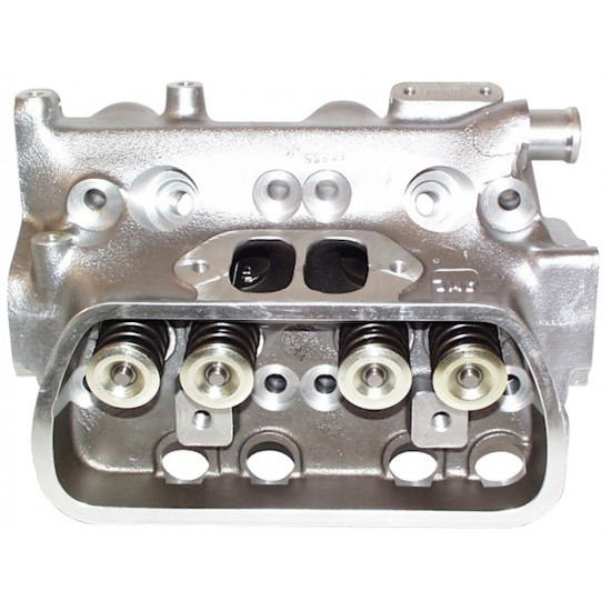 Cylinder head, complete with valves