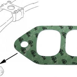 Gasket for intake manifold, outer