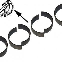 Connecting rod bearing set, 1.00 mm, KS