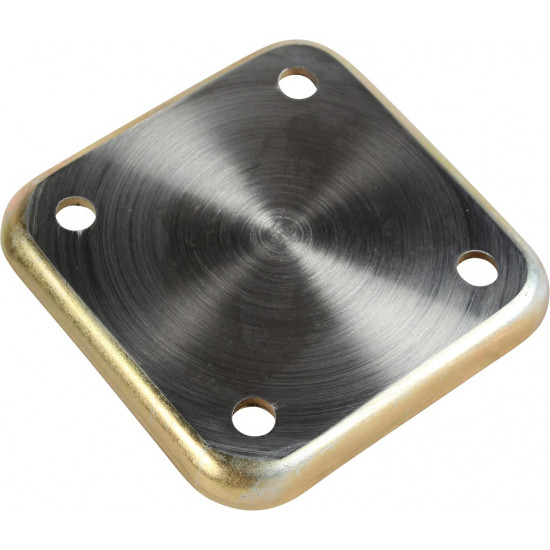 Cover plate for oil pump, 8 mm holes, metal