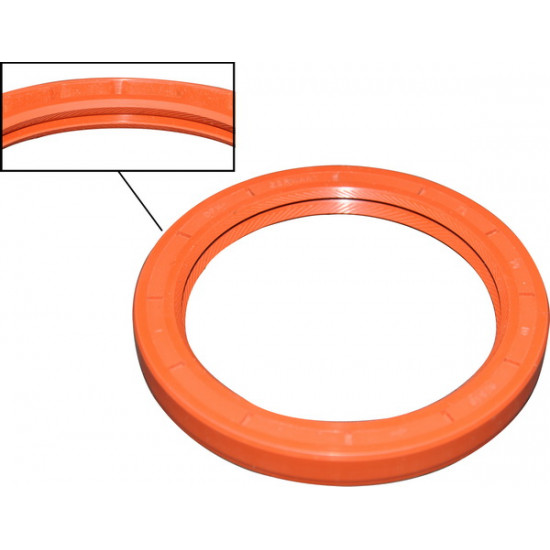 Flywheel oil seal, 70x90x10 mm, twin lips