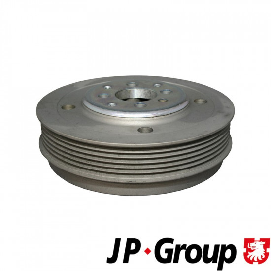 Pulley for crankshaft with damper Pulley for crankshaft with damper