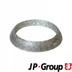 Gasket for exhaust pipe, front, wire mesh fabric