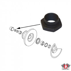 Self-locking nut for wheel hub (M18X1,0)