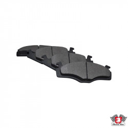 Brake pad set, front, 19.5 mm