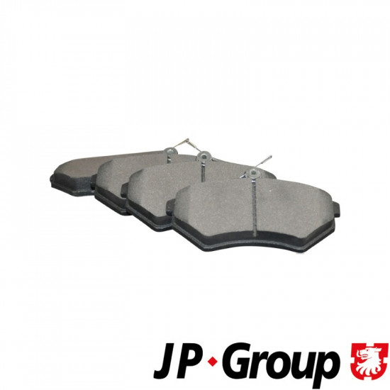 Brake pad set, front, 16.25 mm