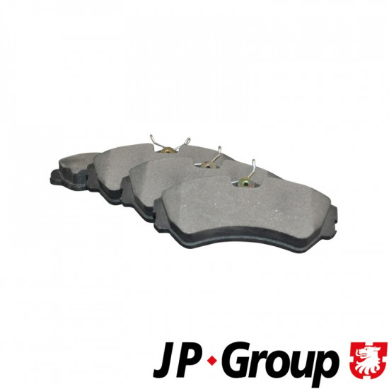 Brake pad set, front, for 14" wheels,19.0 mm"