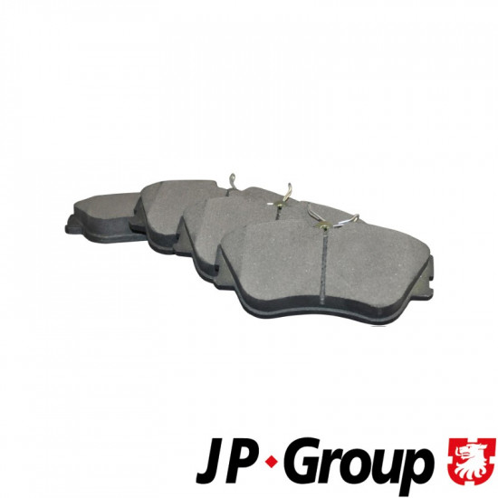 Brake pad set, front, for 15" wheels 19.2 mm