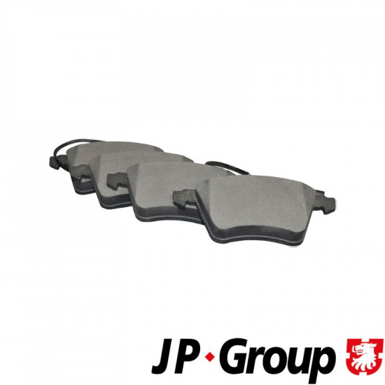 Brake pad set, front, 20.8/20.0 mm, one pad with sensor