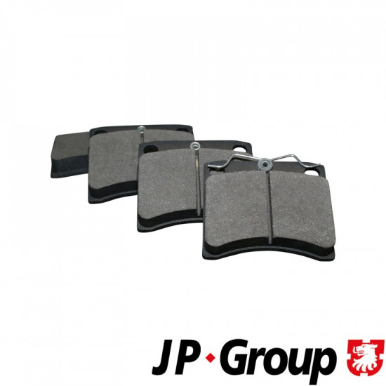 Brake pad set, front, 18.2 mm