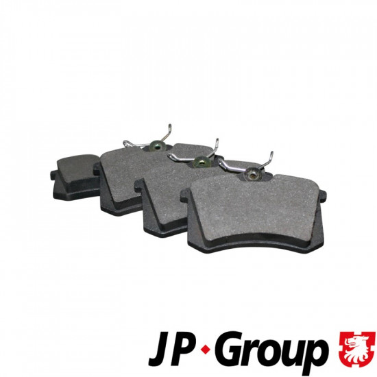 Brake pad set, rear, 15.2 mm