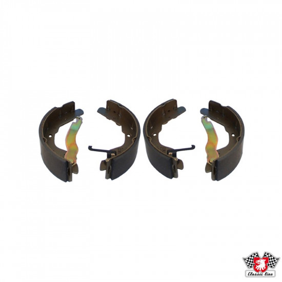 Brake shoe set, rear, 250x55 mm