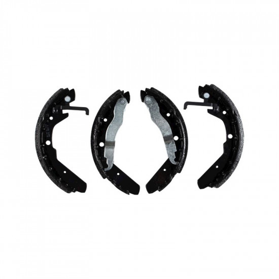 Brake shoe set with linings, rear, 250x55 mm