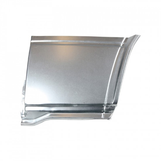 Rear section of rear wheel arch, left Rear section of rear wheel arch, left