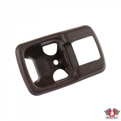 Trim plate for inner door handle, brown, left/right