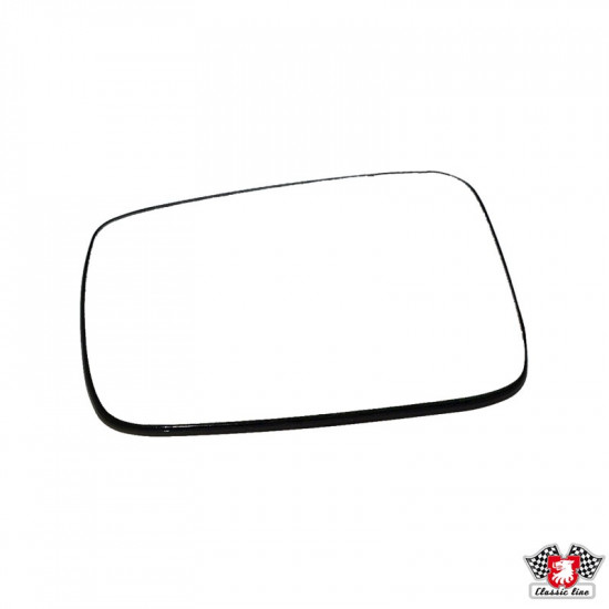 Door mirror glass, flat, left