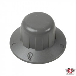 Button for gas cock, grey
