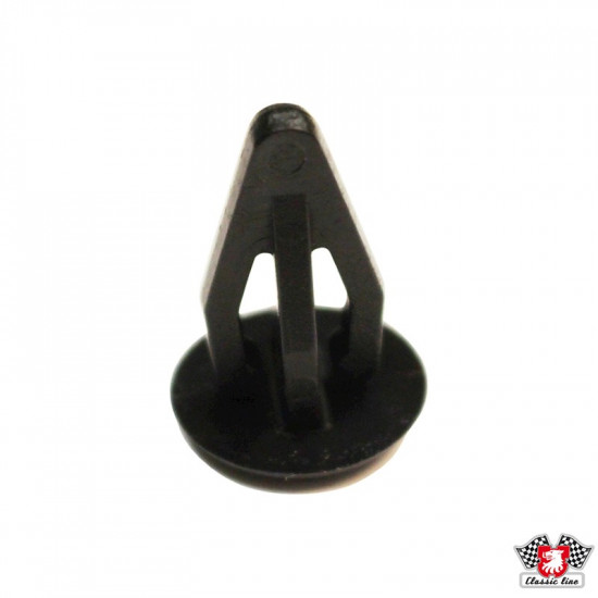 Clip for interior panel, black