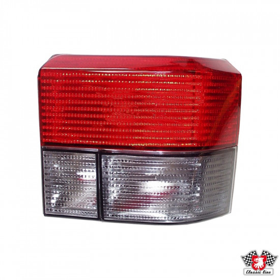 Tail light, right, black/red,with E-mark