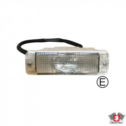 Turn signal light, front, white, left/right, E-marked