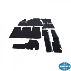 Carpet kit, 7 pcs., black