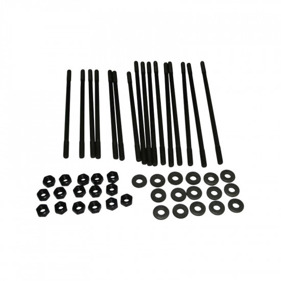 Stud kit, 8 mm, single port, Brazil. Consists of 7 pieces 8x200 mm and 9 pieces 8x235 mm