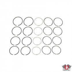 Piston ring set, 86 mm, 2.0x3.82,2.0x3.82, 5.0x4.04 mm, 0.50 mm oversize, CLASSIC