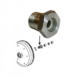 Gland nut for flywheel, M28x1.5x25 mm