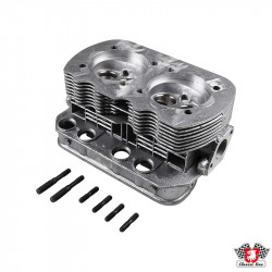 Cylinder head, "040", new, single port, without valves. For inlet valves 35.5x8 mm and exhaust valves 32x8 mm. Spark plug M14x1.25x11 mm. Cylinder Ø94 mm, CLASSIC