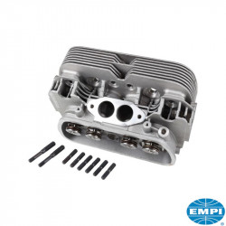 Cylinder head, dual port, 14mm plug, complete