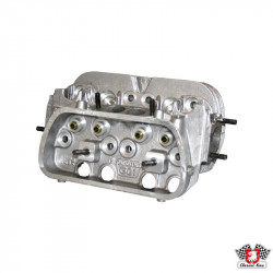 Cylinder head, "040", new, dual port, without valves. For inlet valves 40x8 mm and exhaust valves 35.5x8 mm. Spark plug M14x1.25x16 mm. Cylinder Ø94 mm, CLASSIC