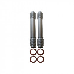 Push rod tube kit, 185 mm, 2 pcs. incl. seals