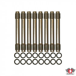 Push rod tube, 210 mm, with rubber seal, kit with 8 pcs.