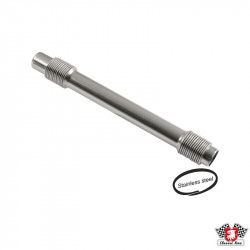 Push rod tube, stainless steel, 220 mm. Windtage style that extend further into the case. 8 pcs. needed