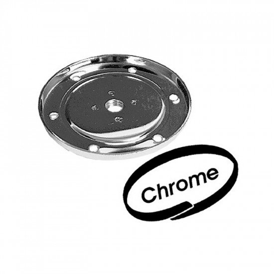 Oil sump plate, chrome