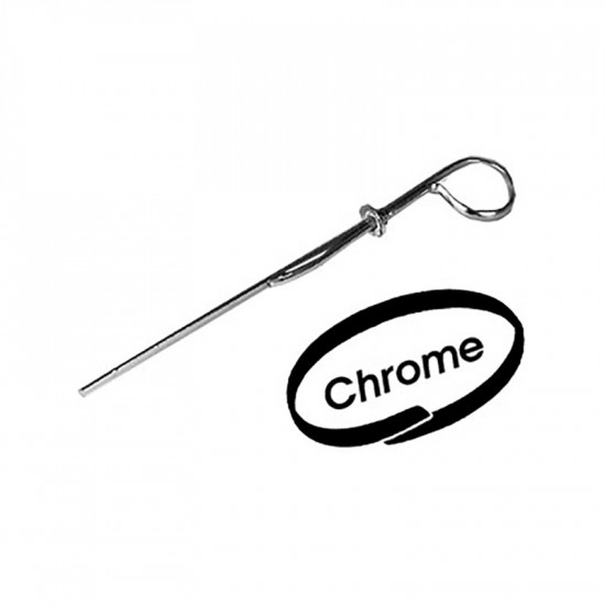 Oil dipstick, chrome