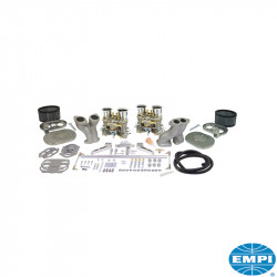 Ultra dual carburetor kit, dual port, 40 HPMX, with air cleaners