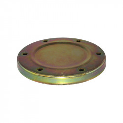 Oil strainer cover without oil drain hole