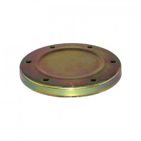 Oil strainer cover without oil drain hole