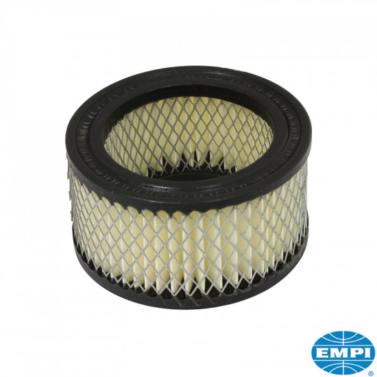 Air filter element, paper, 2" high. For Empi No. 00-9012-0 and 00-9013-0