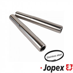 Tail pipe set, 265 mm, Stainless Steel, heavy duty,Ø26 mm.