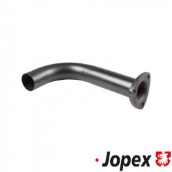 Exhaust pipe, stainless steel 409, grey painted