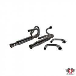 Exhaust, Sport, Dune Buggy, dual style, stainless steel, poleret