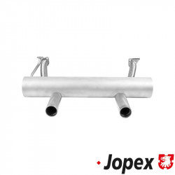 Exhaust, Sport, stainless steel, without preheat