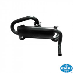 Exhaust system, Baja Quiet, with heater, black