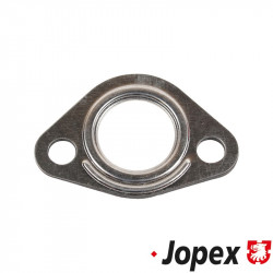 Gasket for exhaust, triangular