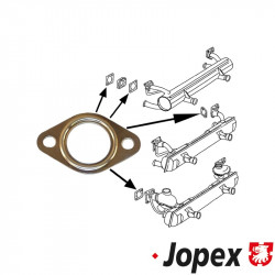 Gasket for exhaust