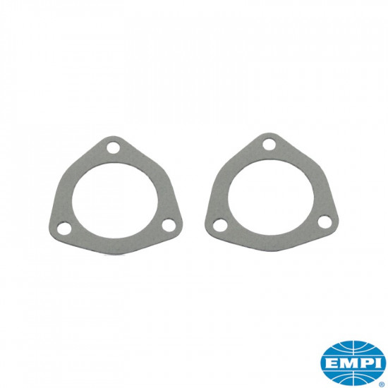 Large 3 bolt flange gasket set, 2 pieces