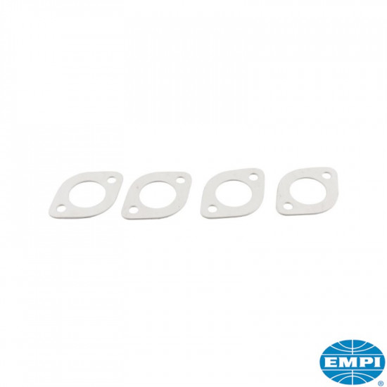 Exhaust port gasket set, inner diameter 1 1/2", 4 pieces